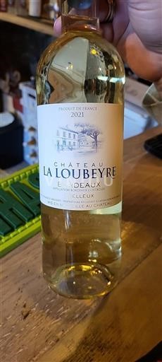 Bordeaux Château La Loubeÿre 2021